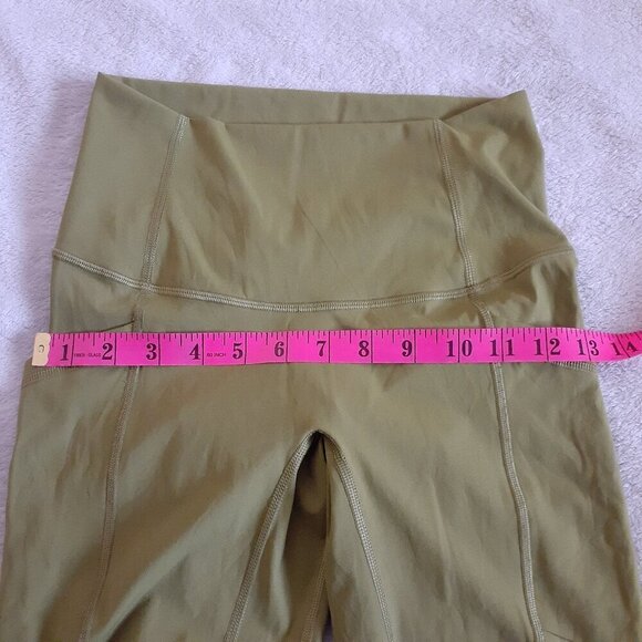 Everlane Women's XS Green Pear Perform Recycled Nylon Leggings - Picture 9 of 10